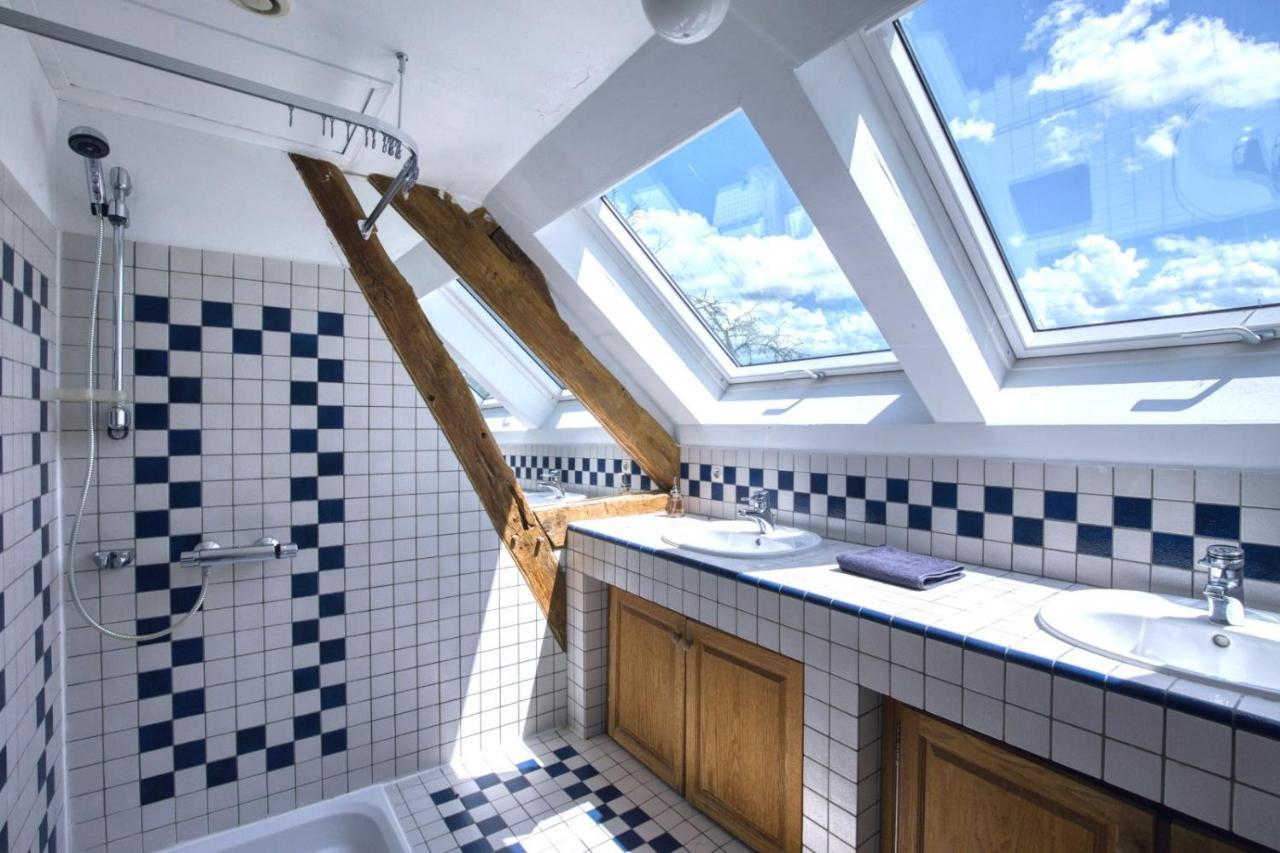 Crazy Villa Le Petit Belair 18 - Heated Pool - Foot - 2H Paris - 30P Aubigny-sur-Nère Dış mekan fotoğraf