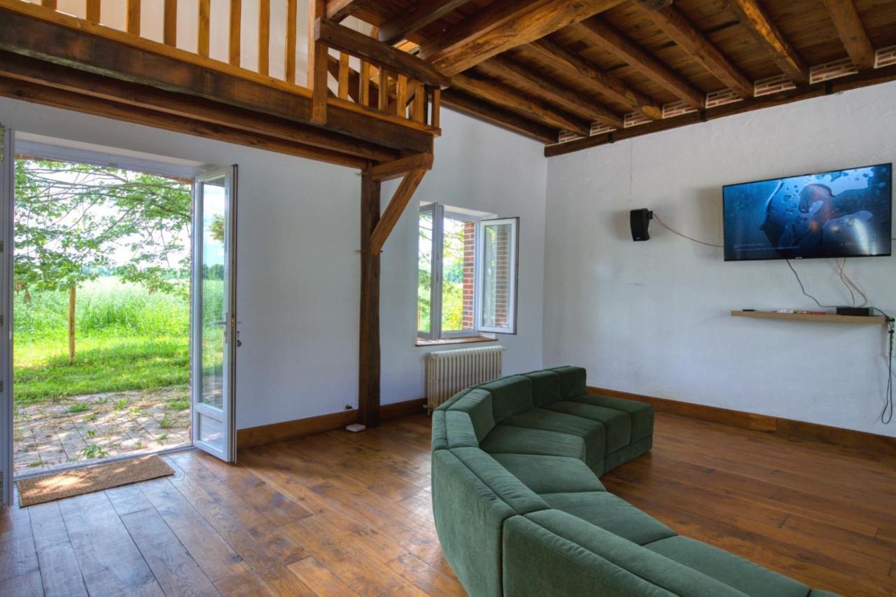 Crazy Villa Le Petit Belair 18 - Heated Pool - Foot - 2H Paris - 30P Aubigny-sur-Nère Dış mekan fotoğraf