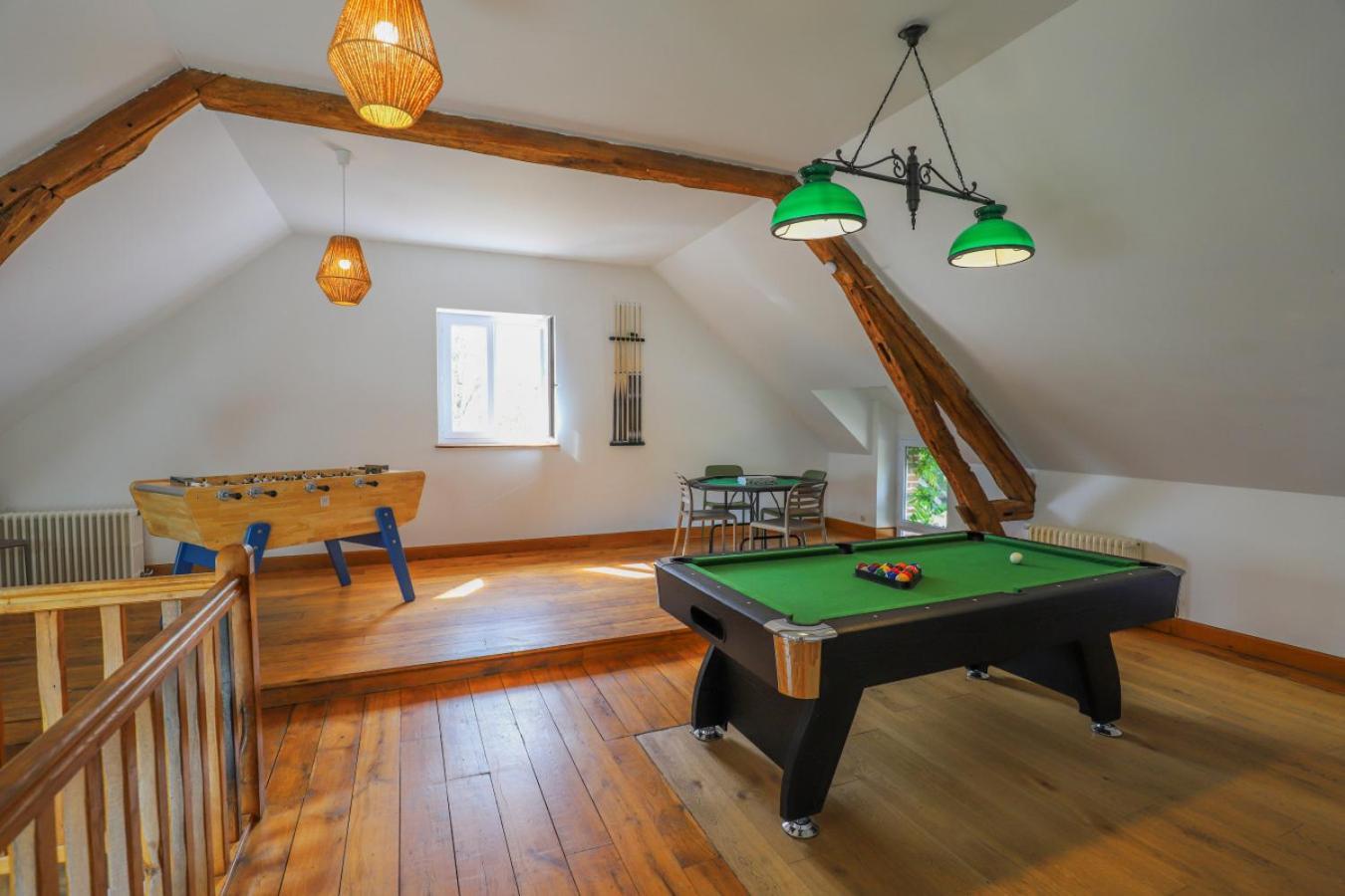 Crazy Villa Le Petit Belair 18 - Heated Pool - Foot - 2H Paris - 30P Aubigny-sur-Nère Dış mekan fotoğraf